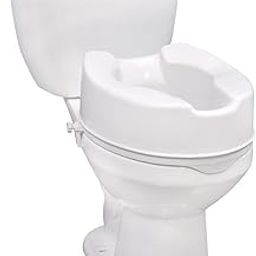 Mcp Commode Seat Riser Without Lid Toilet Seat Height Raiser 6" Elevator Extender 7060C|Plastic,Portable & Lightweight Fits In Egg/Oval Shaped Commode Only|For Handicap,Old Age People (White,6")-image-53
