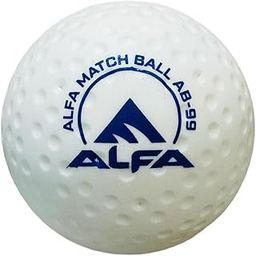 A L F A AB-99 Hockey Turf Ball, DIMPLE (Cork White, Pack of 1)-image-38