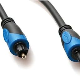 BlueRigger Toslink to Mini-Toslink Digital Optical S/PDIF Audio Cable (NOT a 3.5mm aux cable) with strain-relief PVC Jacket and Gold-Plated connectors (6 feet / 1.8 Meters)-image-26