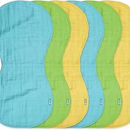 Green Sprouts Organic Cotton Muslin Cloths, Hypoallergenic, Certified Standard 100 by Oeko-TEX®, Tested for Hormones, Water, Pack of 6-image-15