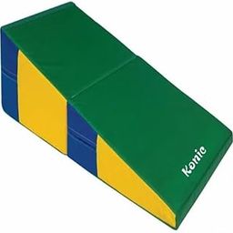 Konic Folding Incline Gymnastics Mat | Tri-Fold Wedge Mat for Tumbling, Stretching & Cheer | Durable Non-Tearing Cover | Lightweight & Portable | Ideal for Kids, Home, Gym & School Use-image-81
