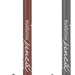 Glam21 Waterproof Eyebrow Pencil With Brush | Smudge Proof Eyebrow Definer Pencil | Brown & Grey | 1.2gm Each | Combo Pack Of 2-image-43