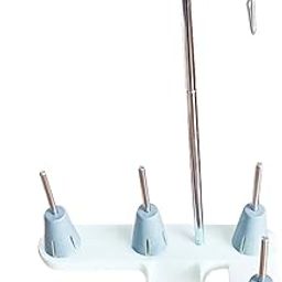 Adjustable Thread Spool Holder Stand for Sewing Machine and Serger Stable Sturdy Lightweight PP Material-image-56