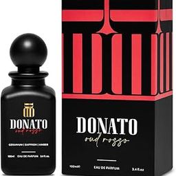 Donato OUD ROSSO Eau de Parfum Perfume For Unisex, 100ml Premium Luxury Perfume Spray, Long lasting Fragrance, Geranium, Saffron, Amber, Oud Perfume EDP-image-55