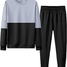 Track suit for Men (THC-F19_TRACKSUIT_GREY-BLACK_M)-image-76