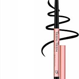 TEEN TEEN Dream Gel Kajal – Non-Transfer, Smudge-Proof & Waterproof Formula | Long-Lasting Wear with Intense Rose Gold Finish | Professional Eye Makeup for Bold Definition, Black-image-67
