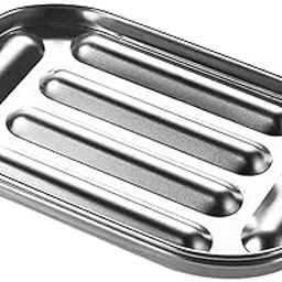 UJEAVETTE Sausage Mold 6 Cavity with Cover Sausage Maker for Chocolate Breakfast Cakes-image-43