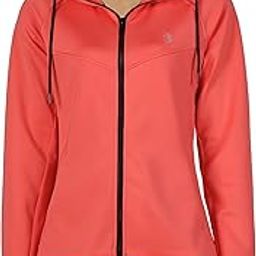 Workout Track Jackets for Women - Athletic Exercise Running Zip-Up Hoodie with Thumb Holes-image-6