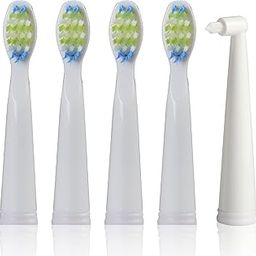AGARO Cosmic Max Brush Champagne Gold Head Refill 4+1 pcs, White-image-82