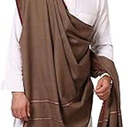 Mens Thick Shawl,Gents Lohi, Woven Kinauri Design, Australian Merino Wool, Full Size 127 x 254 cm-image-38