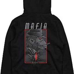 Mens Cotton Graphic Printed Hooded Sweatshrits for Men-image-66