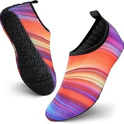 Water Shoes for Women Men Kids, Barefoot Quick-Dry Aqua Water Socks Slip-on Swim Beach Shoes for Snorkeling Surfing Kayaking Beach Walking Yoga-image-20