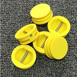Meadawgs® 5 Pieces Surfing Surfboard Leash Cup Repair Plug Stainless Steel Bar(Yellow)-picture-6