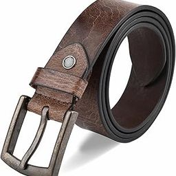 Leather Company 38 MM Crunch full grain leather Tan Belt for men, Made in India,Leather Belt for men,Premium Leather Belt-image-72