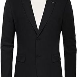 Mens Blazer Black Coat Casual Formal Business Sports Jacket-picture-40