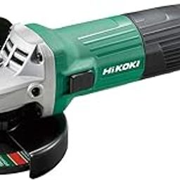 HIKOKI Corded Angle Grinder | 600W Powerful Motor | 0-V Restart Protection | 1.7 KG | 12000 RPM | 100mm Wheel Dia | 197mm Grip | Slide Switch | Side Handle | Wrench Included | G10SS2-15