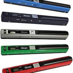 900DPI Handheld Mobile Portable Document Scanner LCD Display JPG PDF Blue-8