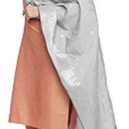 Women's Solid Silk Dupatta (DB3000_Silver_Free)-image-15