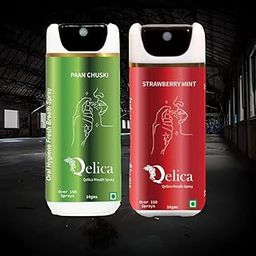 Qelica Love Special Mouth Freshener Long-Lasting Kiss-Ready Breath Freshness (Strawberry Mint & Paan Chuski) Combo-image-17