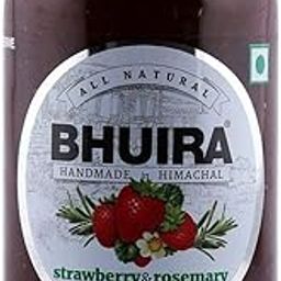 Bhuira|All Natural Jam Strawberry & Rosemary Preserve|No Added preservatives|No Artifical Color Added|470 g|Pack of 1-image-24