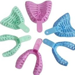 Dental Tool Low Profile High Accuracy Edentulous Impression Trays (Low Temp) (Pack Of 6 Pcs)-9
