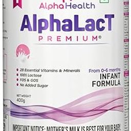 Alphalact Premium Stage 1 Infant Formula – 400g | For 0-6 Months | With Essential Nutrients for Healthy Growth-picture-22