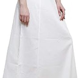 Women's Cotton Indian Readymade Petticoats (Off-White, 40W x 38L)-picture-13
