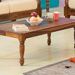 The Lovely Creation Solid Sheesham Wood Maharaja Center Coffee Table for Living Room | Honey Finish-image-55