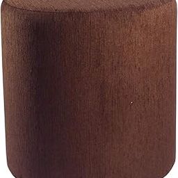 Siwa Style Barrel 30460207 pouffes Sitting Round upholstered Foam Cushion Standard Ottoman Living Room Foot Rest Home (lxbxh-38x38x43cm-1 Unit) Dark Brown-image-25