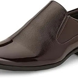 centrino Mens Slip-on Shoes | Slip On Cushioned Insole Formal Shoe |Premium Craftsmanship & Durable Build |Classic, Timeless Durable Formal Shoes with a Smart and Sleek Upper, Crafted Material (9754)-picture-40