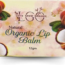 Let's Grow Organic Natural Organic Lip Brightening Balm l non tinted l 100% natural l Brightens dark and chapped lips l with nourishing shea butter coconut and jojoba oil l 12 g - no paraffin wax ,silicone ,petroleum jelly-image-89