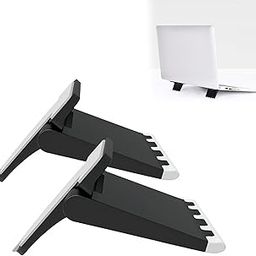 GLUN Laptop Cooling Stand - Ergonomic Riser Holder for Desk Compatible with MacBook & Laptop-image-9