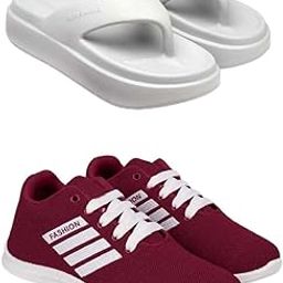 Extra Soft Classic Casual wear with Flexibility Technology Flats Combo for Women's/Girl's(6108-1703)()-image-41
