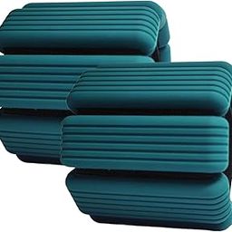 ATORSE 2X Wrist Weights Practical Adults Ankle Weights for Barbell Walking Aerobics Dark Green-image-78