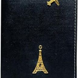 Stay Curious Customized and Personalised Passport Cover | Leather Finish | Cards Holder | (Black)-image-56