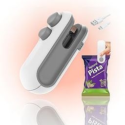 Portable Mini Sealing Machine, Handheld Packet Sealer for Food, Snacks, Chips, Fresh Storage, Plastic Bags Sealing Machine, Type C Charging Vaccum Sealers-image-38