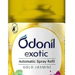 DABUR Odonil Exotic Automatic Spray - 225Ml | Gold Jasmine | 2X Long Lasting | Fits all Machines | 2200 Sprays Guaranteed | Lasts Upto 60 Days | Suitable for Washroom, Gym area, Living Room & Office-16