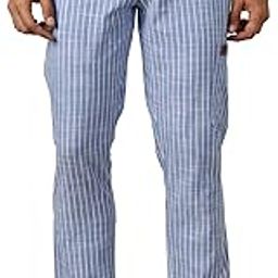 Men's | Stripes | Linen | Slim Fit | Casula Trouser | Chino Pants for Men-picture-52