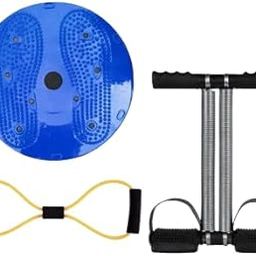 Tummy Trimmer -Twister -Toning Tube 3 in 1 Combo Burn Off Tummy Fat Extra Calories Weight Loss Abs Exercise Fitness Equipment Home Gym for Men and Women Multicolor-image-30