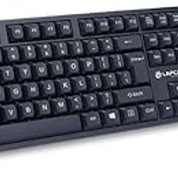 Lapcare WL-102 Wireless Keyboard and High Precision Mouse, 2.4GHz Wireless with Nano Receiver, PC/Laptop-Black-21