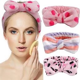 CHOTALIYA 3pcs Facial Spa Headband for Women | Stylish Makeup and Face Wash Hair Band With Wrist Towel | Beauty Skincare Hairband-image-24
