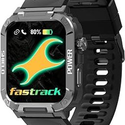 Fastrack Limitless Valor Rugged Smartwatch|Large 1.91" Super UltraVU Display|Functional Crown|Highest 320x385 Pixel Resolution|SingleSync BT Calling|100+ Sports Modes & Watchfaces|IP68 (Black)-27