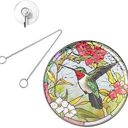 CALANDIS™ Stained Glass Window Hanging Decor Wall Art Decoration Acrylic for Home Door Style D | Home D?©cor | Other Home D?©cor-image-32