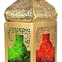 ESPLANADE 6" Moroccan Lantern Hanging Lamp Tealight Candle Holder-image-42