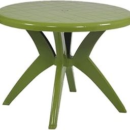 SkyGlamour Supreme Marina 4 Seater Plastic Round Dining Table for Home, Garden, Cafe, Indoor and Outdoor Use(Color:Mehandi Green)-image-57