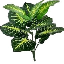 Well Art Gallery Plastic Artificial 12 Stick Plant Fake Palm Tree with 12 Long Leaves Artificial Plant (50 Cm, Multi) for Home, Office, Wedding Decor (Multi)-image-39