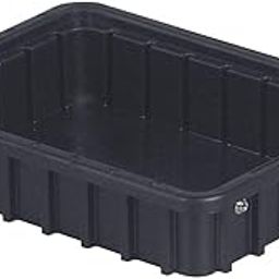 LEWISBins+ DC1025-XL Series 1000 ESD-Safe Divider Box Containers, Black, 10.8" Length, 8.3" Width, 2.5" Height-image-12