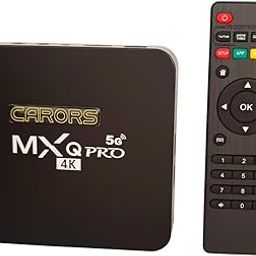 2025 Upgraded 4K Ultra HD MXQ Box with H3 Quad Core Processor | 2GB RAM 16GB Storage | Dual Band WiFi | 4K | Smart Android 11.X | NOT for CCTV-9