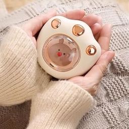 USB Hand Warmers Rechargeable, Cat Paw Cute Handwarmer, Portable Hand Warmer USB, Reusable Hand Warmer, Winter Heater, Best Gift for Men and Women to Keep Warm (Pack of 1)-8