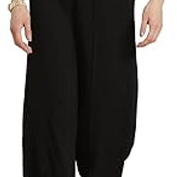 Black Rayon Dobby Dhoti Pants-picture-5